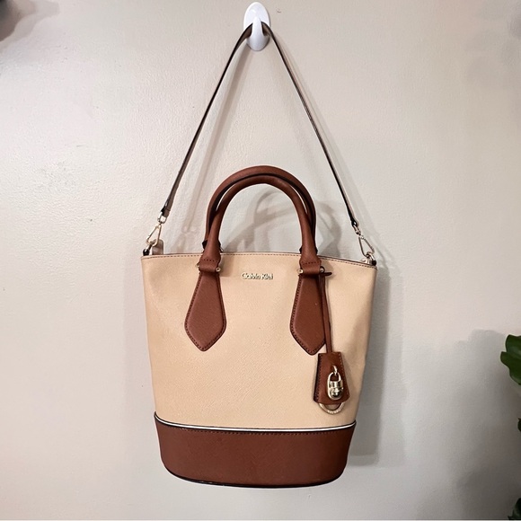 Calvin Klein Tan and Brown Women's Bag - Picture 2 of 13